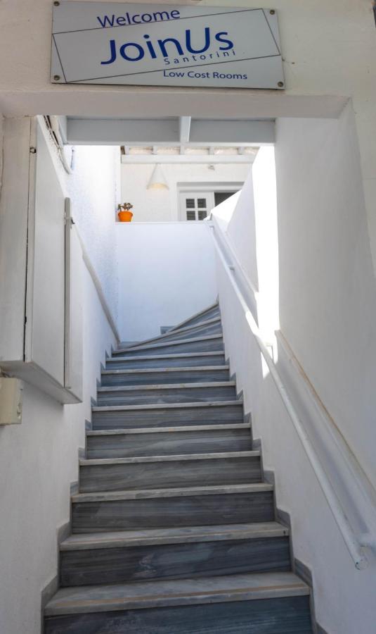 Join Us Low Cost Rooms Kamari  Exterior photo